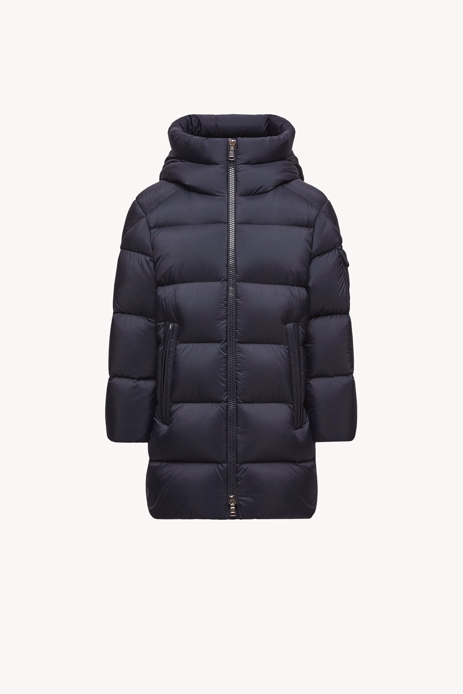 Marat Hooded Down Jacket Boy Night Blue Moncler 0